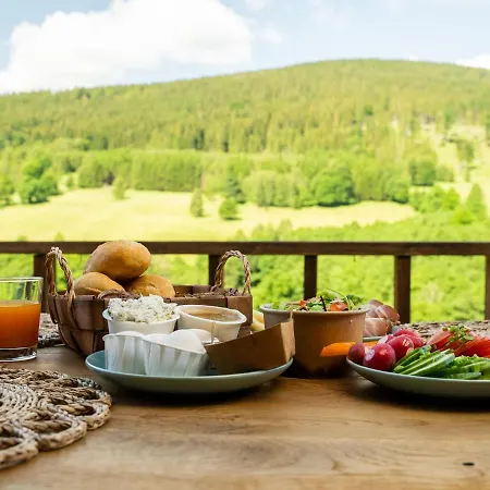 Chalet Osada Za Gorami Za Lasami - Domki Z Widokiem Na Snieznik *