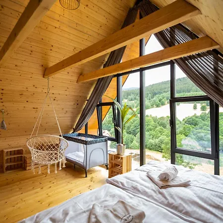 Chalet Osada Za Gorami Za Lasami - Domki Z Widokiem Na Snieznik