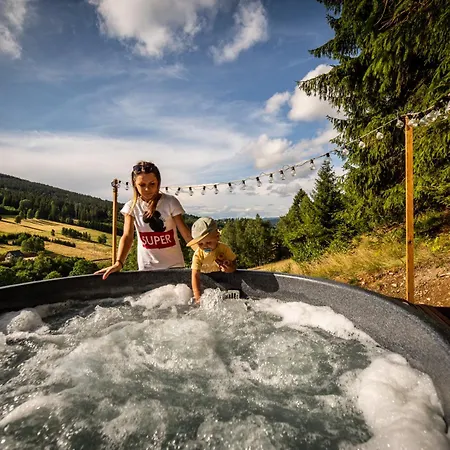 Chalet Osada Za Gorami Za Lasami - Domki Z Widokiem Na Snieznik