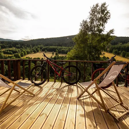 Chalet Osada Za Gorami Za Lasami - Domki Z Widokiem Na Snieznik *