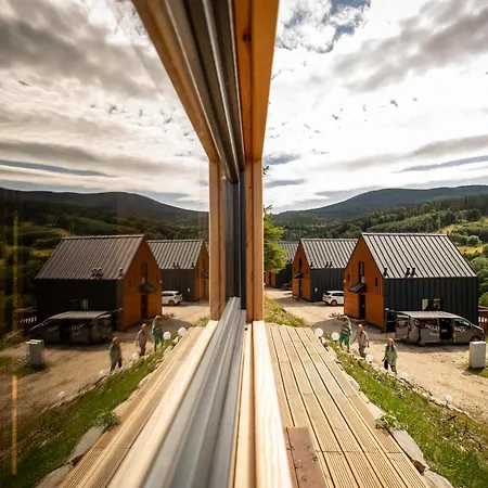 Osada Za Gorami Za Lasami - Domki Z Widokiem Na Snieznik Chalet