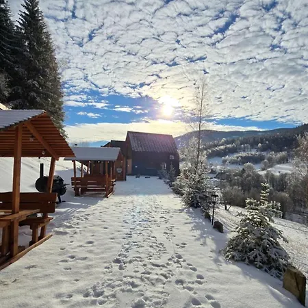 Chalet Osada Za Gorami Za Lasami - Domki Z Widokiem Na Snieznik