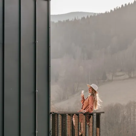 Domek alpejski Osada Za Gorami Za Lasami - Z Widokiem Na Snieznik Stronie Śląskie