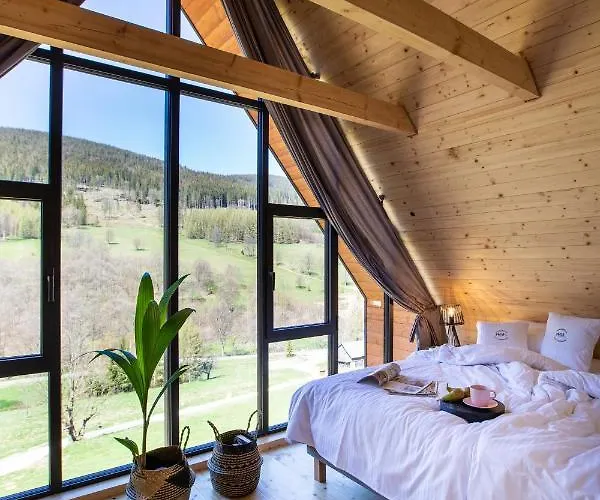 Osada Za Gorami Za Lasami - Z Widokiem Na Snieznik * Stronie Śląskie