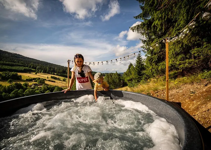 Domek alpejski Osada Za Gorami Za Lasami - Z Widokiem Na Snieznik